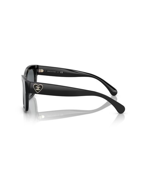 Chanel Black Sunglass Square Sunglasses Ch5478a