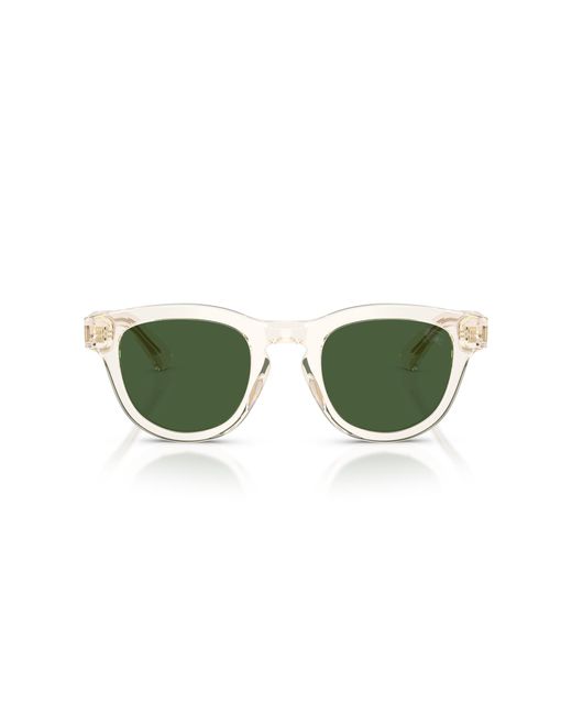 Burberry Green Sunglass Be4477 for men
