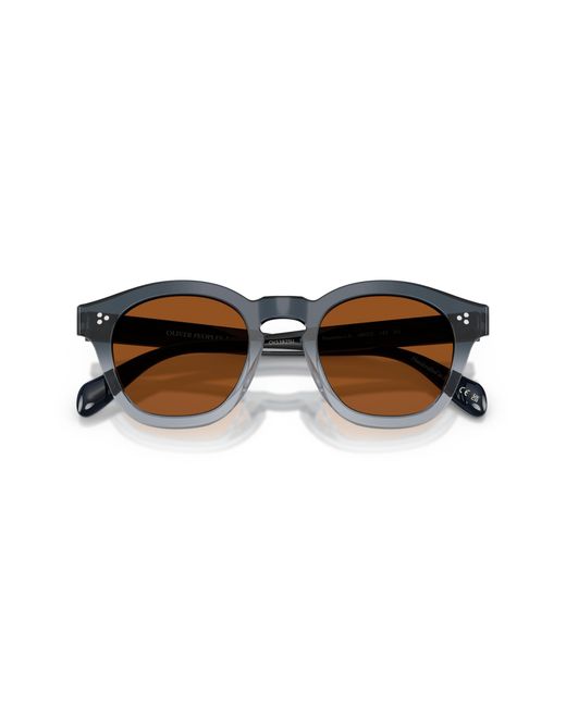 Oliver Peoples Black Sunglass Ov5382su Boudreau L.a