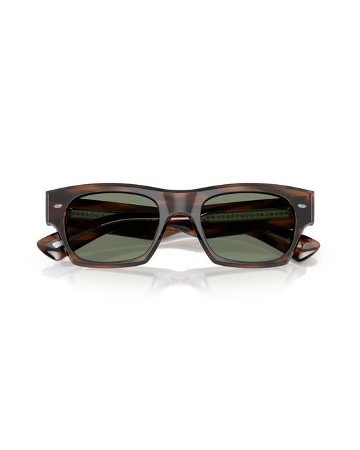 Oliver Peoples Black Sunglass Ov5514su Kasdan 18k