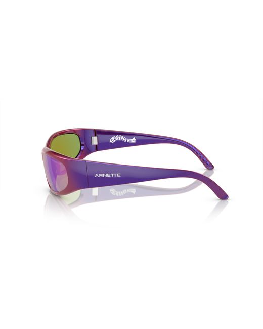 Arnette Purple Sunglass Catfish for men