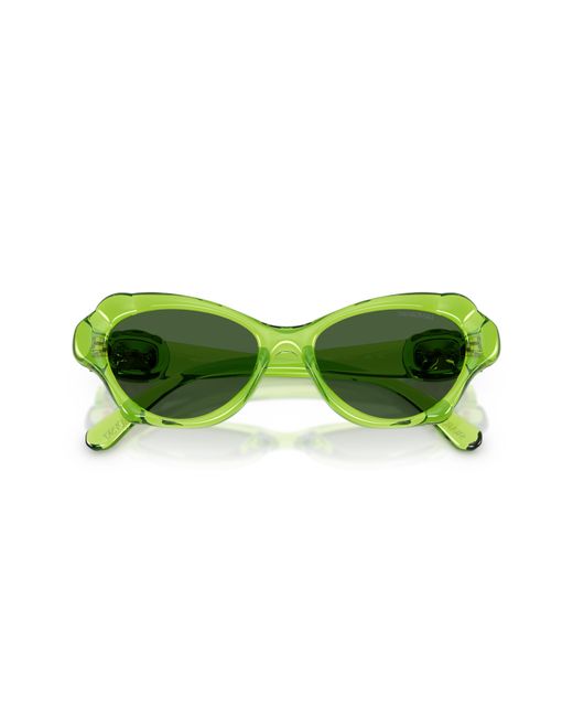 Swarovski Green Sunglass Sk6050