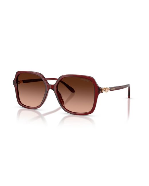 Swarovski Black Sunglass Sk6067