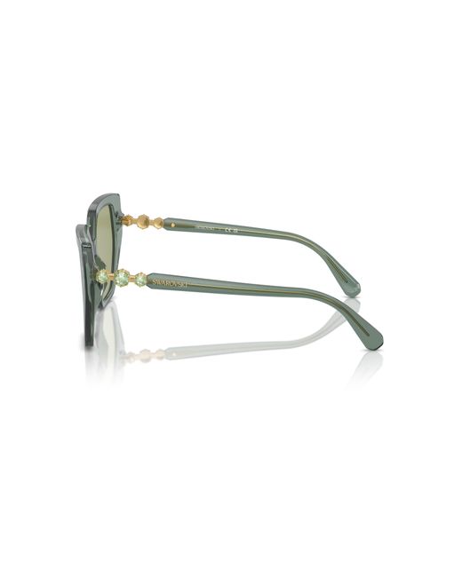 Swarovski Green Sunglass Sk6016