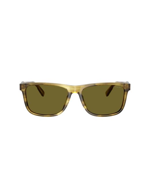 COACH Green Sunglass Cdp55 for men