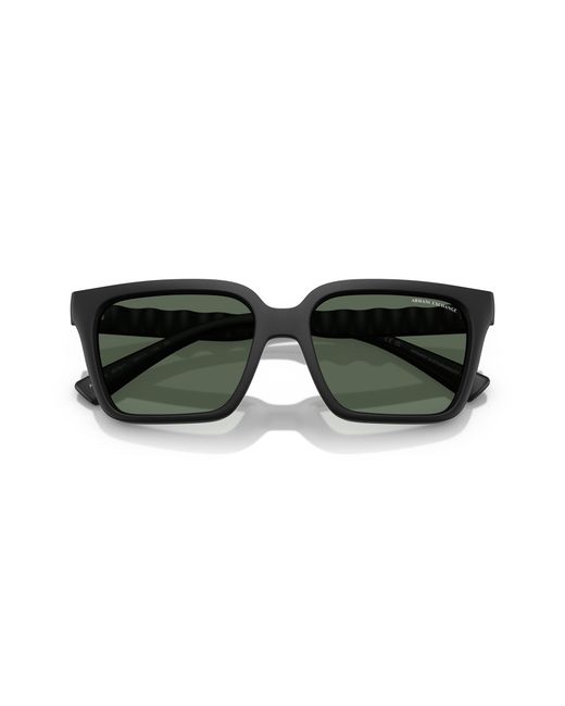 ARMANI EXCHANGE Black Sunglass Ax4147s for men