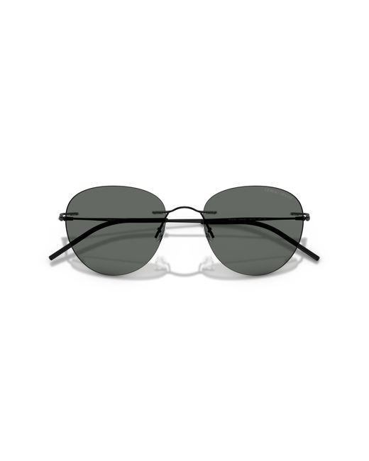 Giorgio Armani Black Sunglass Ar6182 for men