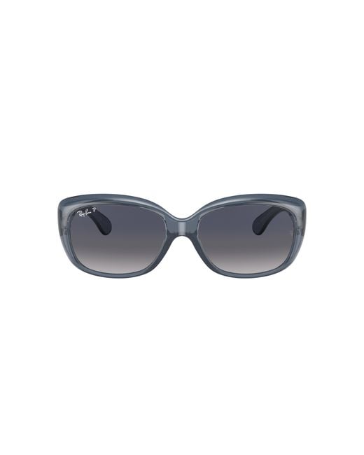 Ray-Ban Black Sunglass Rb4101 Jackie Ohh Transparent