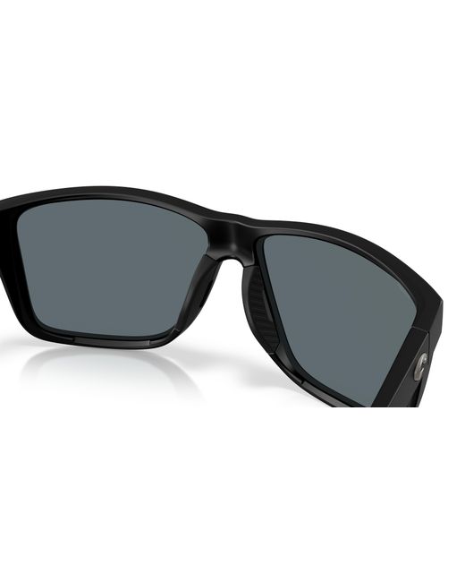 Costa Black Sunglass Broadbill Ii Xl for men
