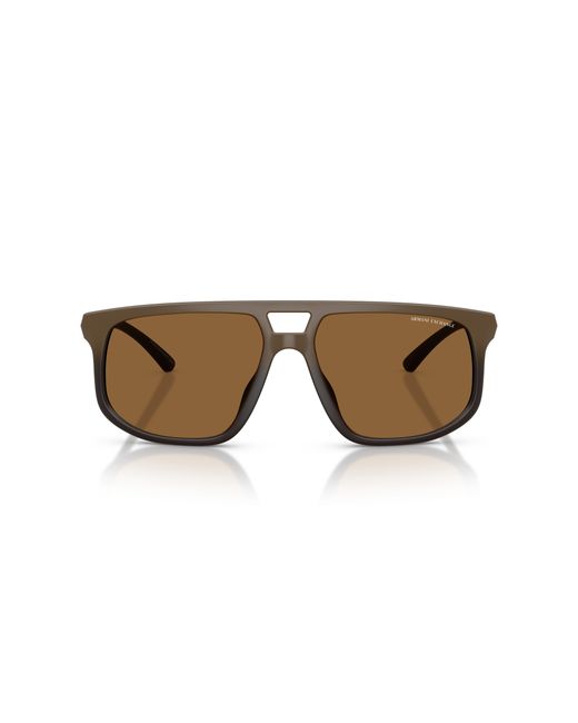 ARMANI EXCHANGE Black Sunglass Ax4161su for men