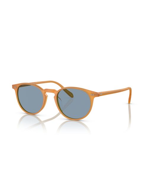 Oliver Peoples Black Sunglass Ov5004su Riley Sun