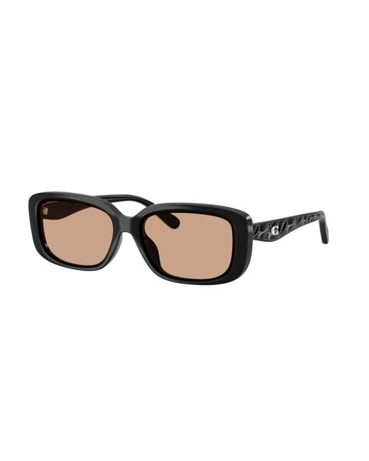 COACH Black Sunglass Cby86