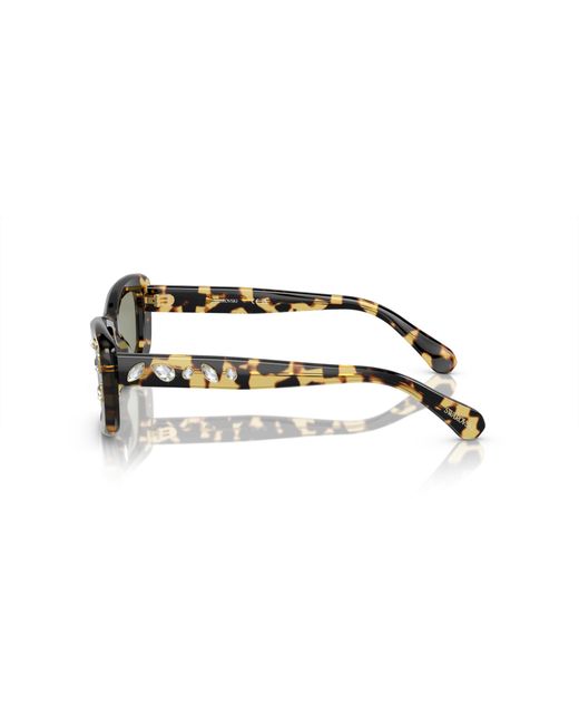 Swarovski Black Sunglass Sk6008
