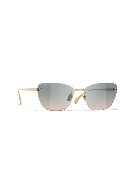 Chanel Black Sunglass Cat Eye Sunglasses Ch4286t