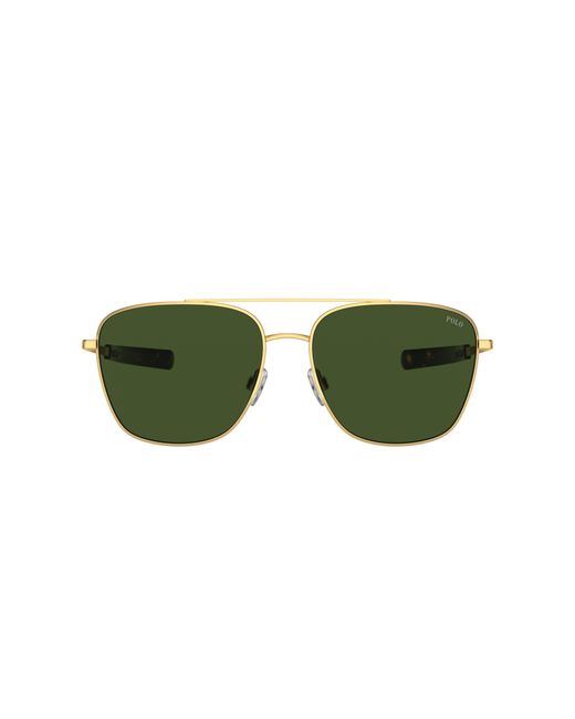 Polo Ralph Lauren Green Sunglass Ph3147 for men