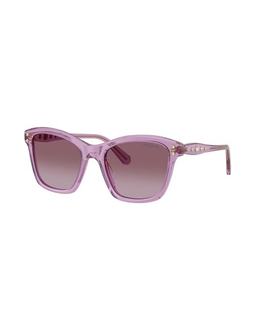 Swarovski Black Sunglass Sk6063