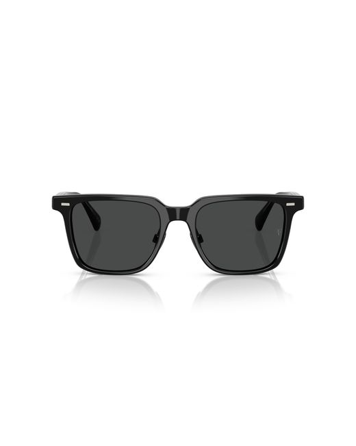 Oliver Peoples Black Sunglass Ov5592s Mr. Federer Ii for men