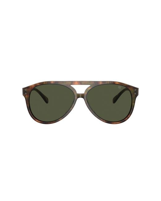 Ralph Lauren Green Sunglass The Cruiser for men