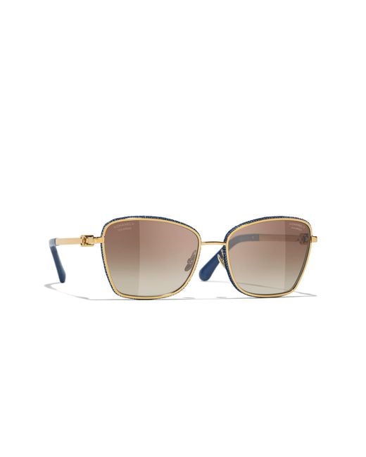 Chanel Black Sunglass Square Sunglasses Ch4289q