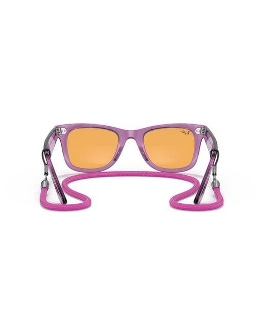 Ray-Ban Multicolor Original Wayfarer Colorblock Sunglasses Frame Lenses