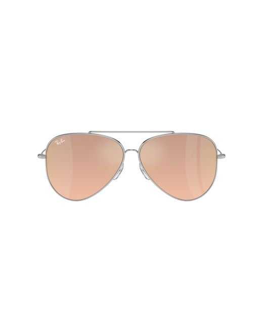 Ray-Ban Black Sunglass Aviator Reverse