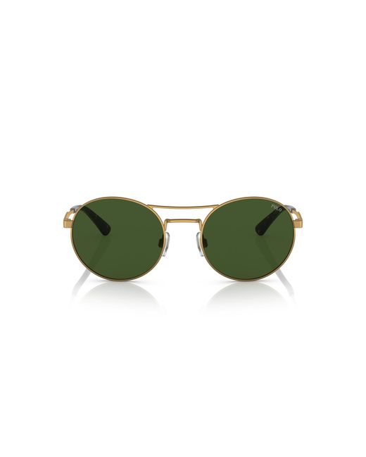 Polo Ralph Lauren Green Sunglass Ph3142 for men