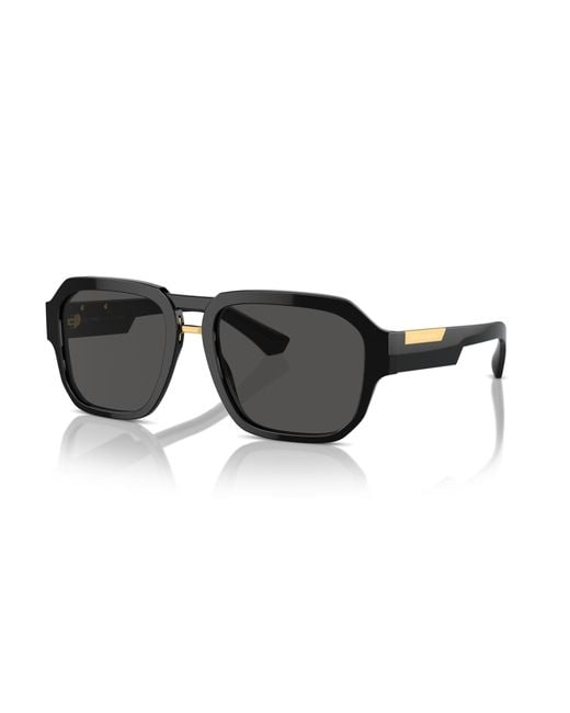Dolce & Gabbana Black Sunglass Dg4464 for men