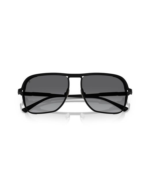 Ferrari Black Sunglass Fh1014t