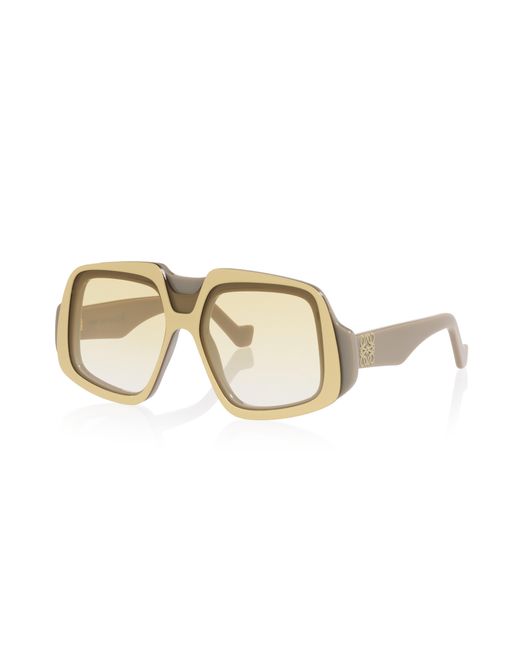 Loewe Black Sunglass Anagram Lw40194i