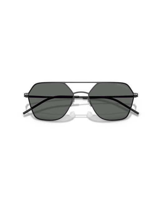 Giorgio Armani Black Sunglass Ar6185 for men