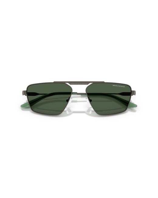 ARMANI EXCHANGE Green Sunglass Ax2059s