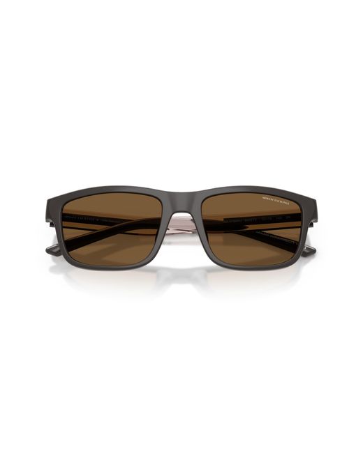 ARMANI EXCHANGE Black Sunglass Ax4169su for men