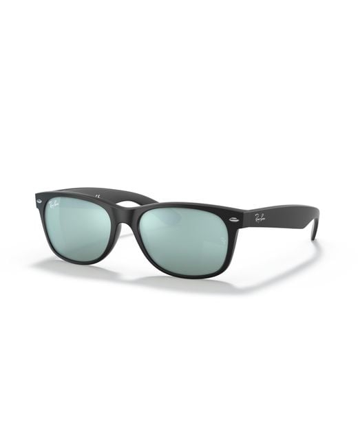 Ray-Ban Green Rb2132 New Wayfarer Square Sunglasses