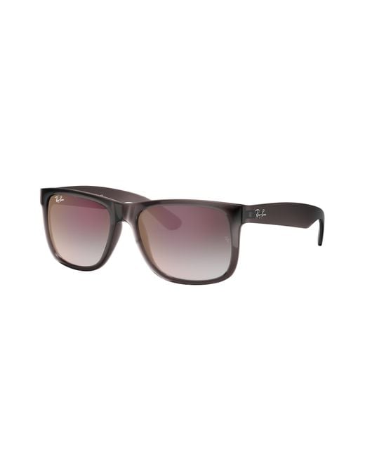 Ray-Ban Gray Sunglasses Man Justin Classic - Grey Frame Grey Lenses 54-16 for men