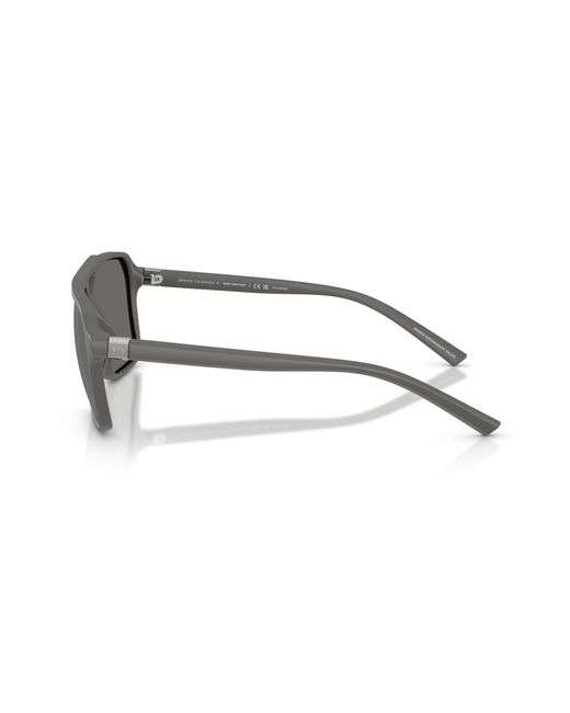 ARMANI EXCHANGE Gray Sunglass Ax4166su for men