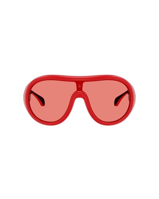 Moncler Red Sunglasses