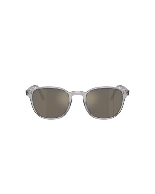 Oliver Peoples Black Sunglass Ov5219s Fairmont Sun for men
