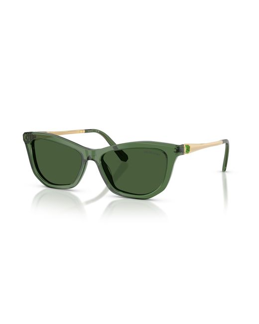 Swarovski Green Sunglass Sk6057
