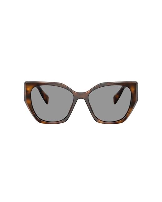 Prada Black Sunglass Pr 19zs for men