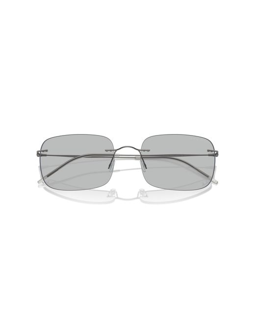 Giorgio Armani Black Sunglass Ar1512m for men