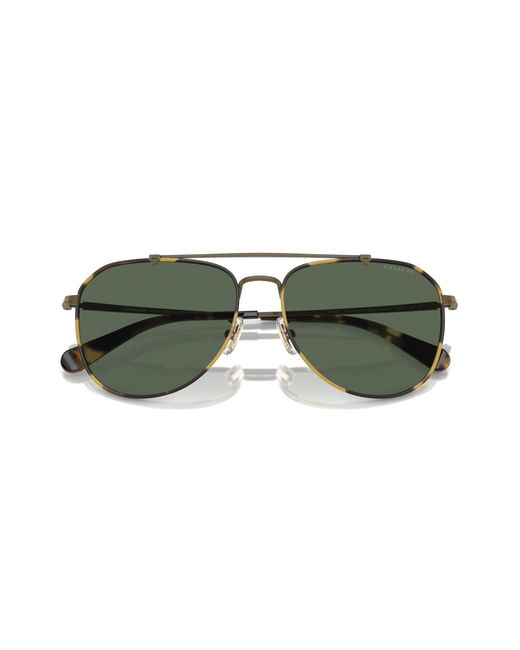 COACH Green Sunglass Cr626 for men