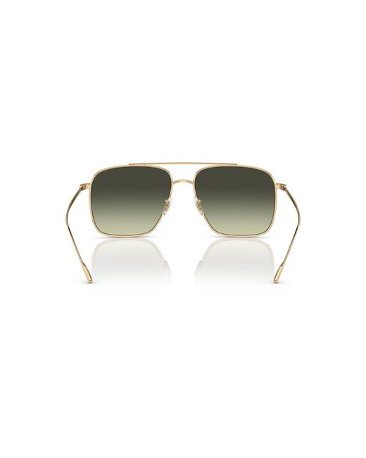 Oliver Peoples Black Sunglass Ov1320st Dresner