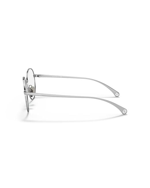 Chanel Black Sunglass Oval Eyeglasses Ch2209
