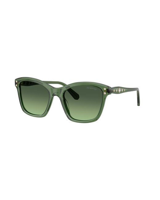 Swarovski Green Sunglass Sk6063