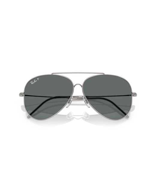 Ray-Ban Black Rbr0101s Aviator Reverse Sunglasses