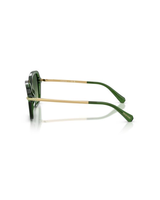 Swarovski Green Sunglass Sk6040