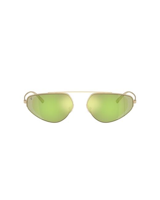 Ferrari Green Sunglass Fh1010td