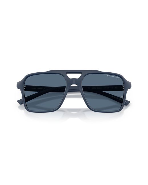 ARMANI EXCHANGE Black Sunglass Ax4166su for men