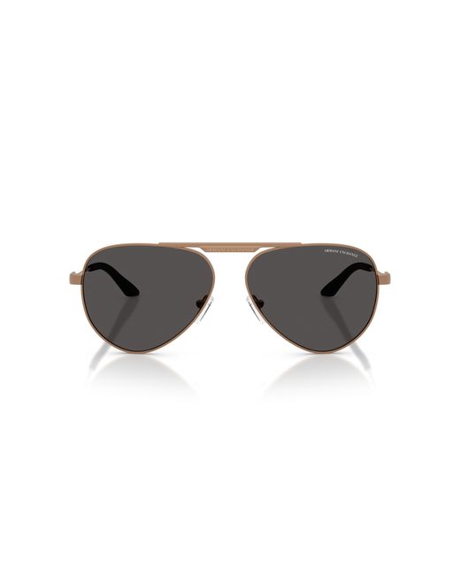 ARMANI EXCHANGE Black Sunglass Ax2060s