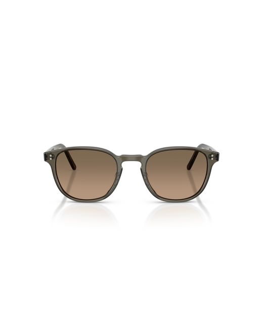 Oliver Peoples Black Sunglass Ov5219s Fairmont Sun for men